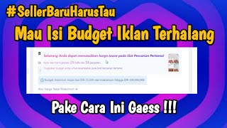 Mau Isi Budget Iklan Tapi Terhalang, Pakai Cara Ini Gaess !!!