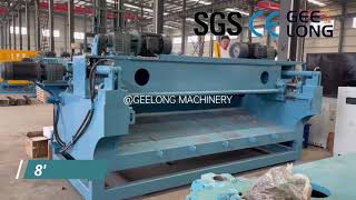 Geelong-8FT Spindleless Log Debarker, Veneer Peeling Line Machine