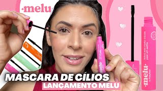 Testando MÁSCARA DE CÍLIOS MELU da Ruby Rose - Nova Marca - Rímel SELFIE Peel Off | Make com Lari