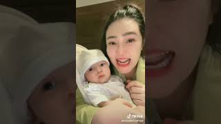 Agham sama Mama cantiknya #viavalen #chevra_yo88 #vyanisty