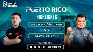 HIGHLIGHTS | PHẠM PHƯƠNG NAM VS ALOYSIUS YAPP | PUERTO RICO OPEN 2024