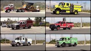 San Bernardino Little Mountain & Lytle Creek Vegetation Fire Response. 6/9/2024