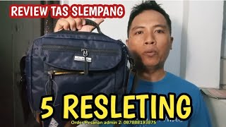 REVIEW TAS SLEMPANG 5 RESLETING ADA USB@anto88channel