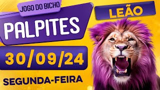 PALPITE DO DIA 30/09/2024 - JOGO DO BICHO 🍀 TODAS AS LOTERIAS 🍀