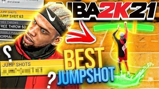 THE FINAL AND BEST JUMPSHOT IN NBA 2K21 CUREENT GEN 100% GREENLIGHT THE HIGHEST GREEN WINDOW!