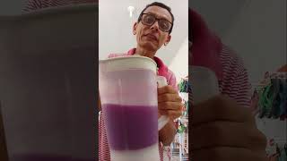 Fiz um suco pela primeira vez de jamelão