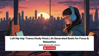 Lofi Hip Hop Trance Study Music | AI-Generated Beats for Focus & Relaxation