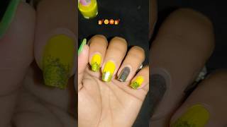 Haldi special nailart design at home 💅🌼#nailart#nailartathome#youtubeshorts#trending#viralvideo