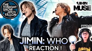 Jimin: Who | The Tonight Show Starring Jimmy Fallon Reaction ARMYMOO Reacts For The First Time!