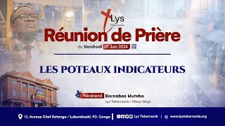 Réunion de prière du Vendredi 07 Juin 2024