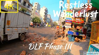 [4K] Gurgaon - DLF Phase 3 - A short walk