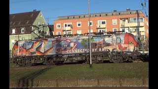 Bahnverkehr in und um Augsburg - Teil 2  - Bahnhof inningen und Augsburg-Oberhausen  AL # 252/010/24