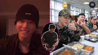 Jungkook gets a reprimand from the commander for the dishes he serves?