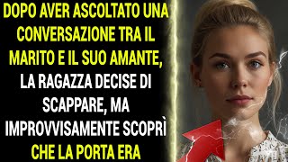 Dopo aver ascoltato una conversazione tra suo marito e il suo amante, la ragazza voleva scappare