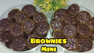 Brownies Mini yg nyoklat banget untuk isi toples lebaran #brownies#kuelebaran#kuekering