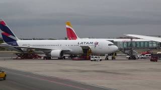 IBERIA Airbus A330-300 take-off Madrid (MAD) to London (LHR)