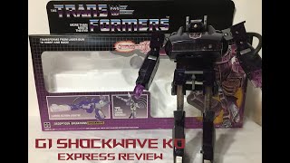 Transformer G1 Shockwave KO/Reproduction/Reissue Express Review