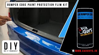 CarGuys- Bumper edge Paint Protection film Installation video