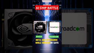 NVIDIA and Broadcom Battle for AI Chip Supremacy! #shorts #nvidia #broadcom