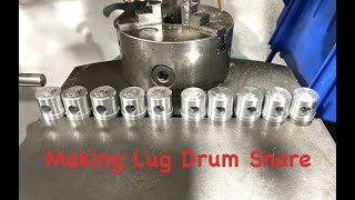 Making Lug Drum Snare Custom ( Chế sò cho snare Drum ) P2