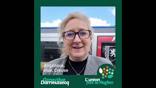 Angélique soutient Geneviève Darrieussecq