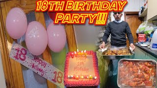 Happy 18th Birthday to my Daughter || Big Party With Family II Family Vlog