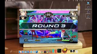 Dengeki Bunko: Fighting Climax on Vita3K emulator with M1 Mac