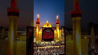 Azan e Fajar at the shrine of imam Ali as | Ayam e Fatmia status | #shiashorts #youtubeshorts