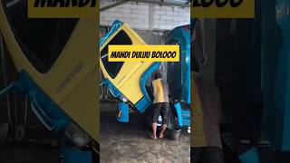 MANDII BESAR DULUU BOLOO #trukindonesia #trukmania #trukmodifikasi #trukcabe #trukoleng