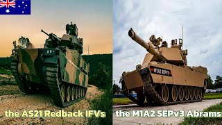 Australia to acquire M1A2 SEPv3 Abrams and AS21 Redback heavy armoured vehicles in the near future