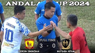 SI RAJA TARKAM 😱 PERSIN SININDIAN VS MUTIARA HITAM LOBONG (3-0) || ANDALAN CUP 2024