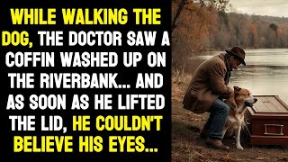 While walking his dog, the doctor came across a strange find  And as soon as he lifted the lid