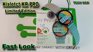 Kieslect KR Pro Limited Edition Smart Watch Unboxing & First Look  Video 2024 || FTechBD || Tech Den