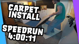 We won new carpet!