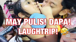 "MAY PULIS! DAPA!" PRANK ON MY 4yr.old NIECE 🤣 | kim stories