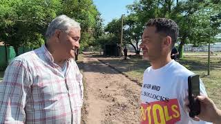 Avanza la construcción de una nueva plaza en el barrio Limache