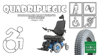 New Power Wheelchair Tires - Life Update | Quadriplegic (C5,C6,C7)