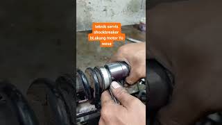 Servis shockbreaker #otomotif #automobile #mecanik #tutorial #tutorial #shorts #shorts #servis