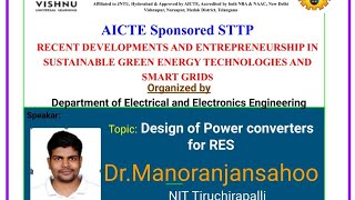 Design of Power converters for RES