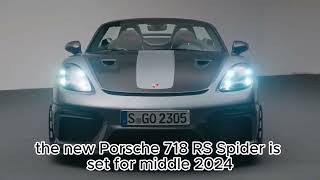 2025 Porsche 718 Spyder RS