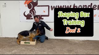 Shaping Box training deel 2 - Leer je hond de perfecte hier, zit, sta, af, voet en meer :-)