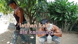 gym ala kampung.latihan Pahan