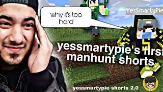 yessmartypie's minecraft manhunt #1 video shorts