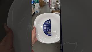 BREAK RESISTANT DINNER PLATES $1.25 #dollartreefinds #dollartree #plate