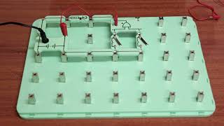 LOGIC GATE DEMONESTRATION FOR AN #OR GATE USING LOCKTRONIC CIRCUIT BOARDS