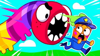 Don't play with Worms Song 😰 Itsy Bitsy Animals +More Kids Songs & Nursery Rhymes by VocaVoca🥑