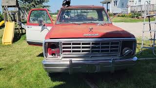 1986 Dodge W150 Project Truck "Ole Red"