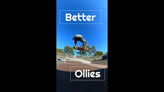 How to CONTROL your ollie better 🛹 #shorts