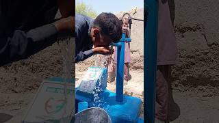 Water pump donate for poor family ( water sadqa e jaria ) #helpneedy #helpinghumanity #helppoor