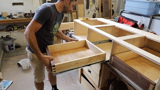 Building a Drawer and Installing it | A Built in Bench Seat Part 4 of 5